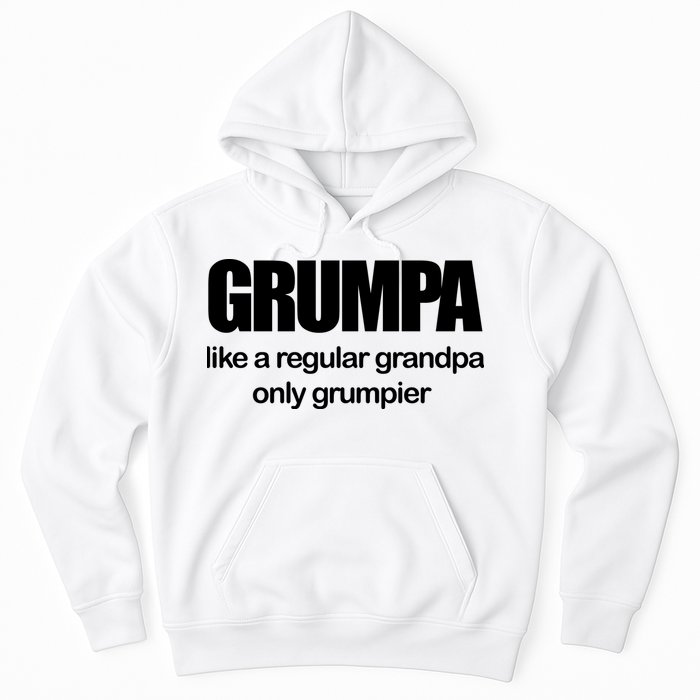 Grumpa Like A Regular Grandpa Only Grumpier Hoodie