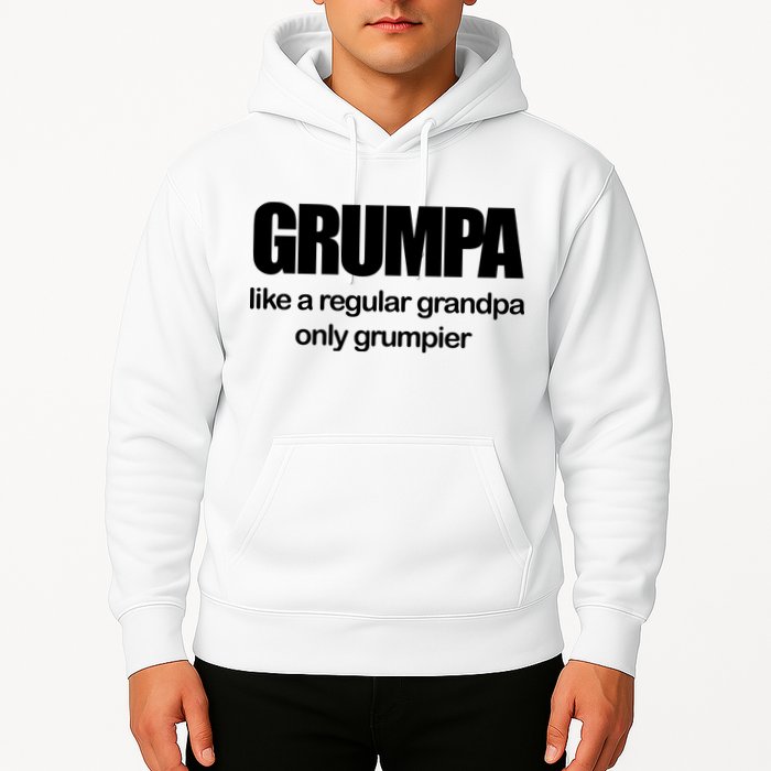 Grumpa Like A Regular Grandpa Only Grumpier Hoodie
