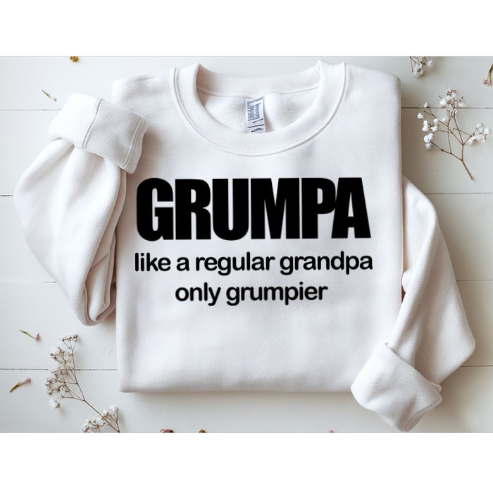 Grumpa Like A Regular Grandpa Only Grumpier Sweatshirt