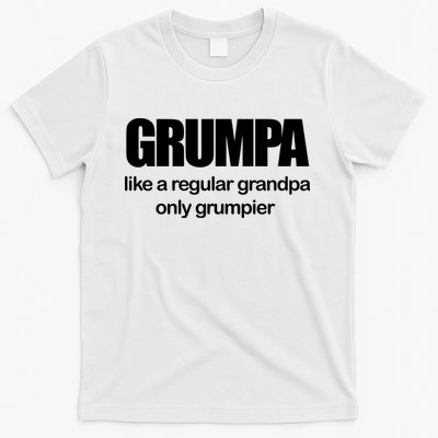 Grumpa Like A Regular Grandpa Only Grumpier T-Shirt