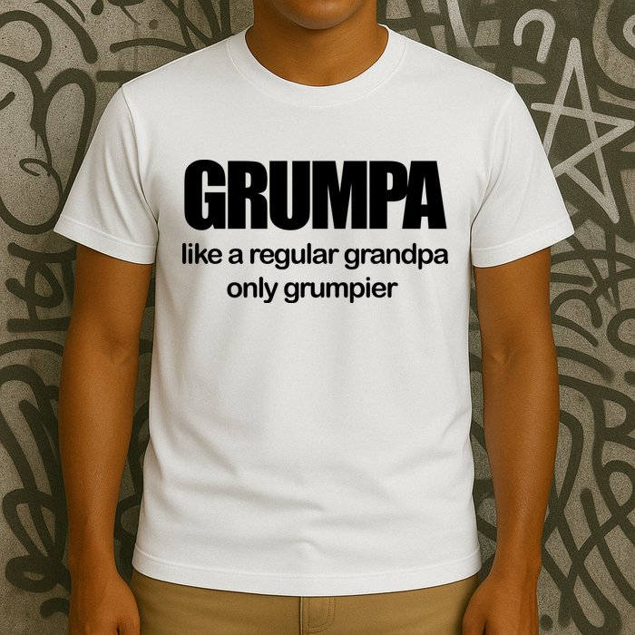 Grumpa Like A Regular Grandpa Only Grumpier T-Shirt