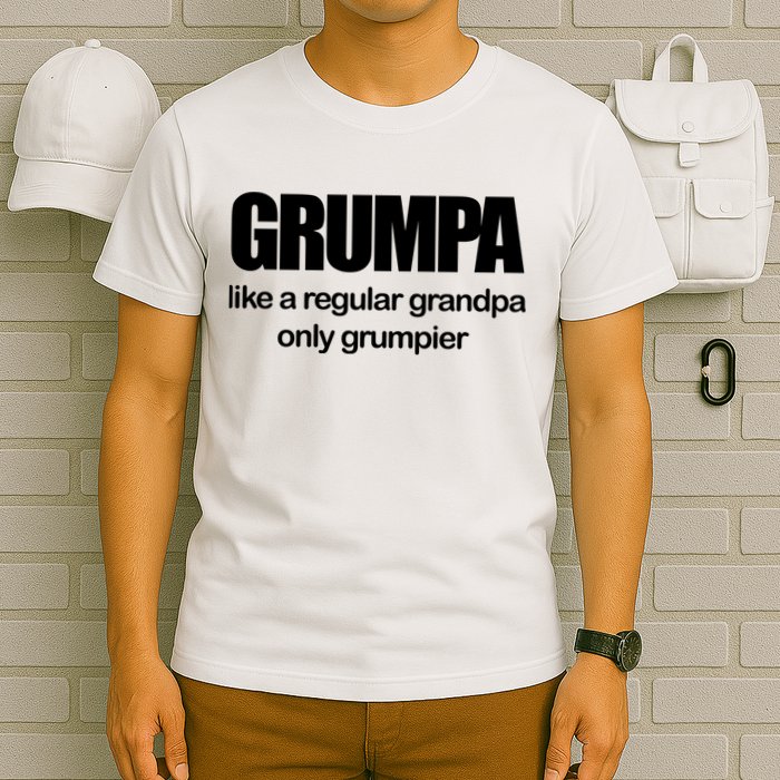 Grumpa Like A Regular Grandpa Only Grumpier T-Shirt