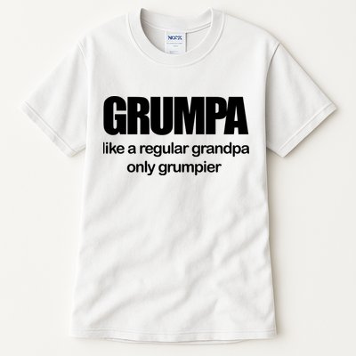 Grumpa Like A Regular Grandpa Only Grumpier Tall T-Shirt