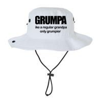 Grumpa Like A Regular Grandpa Only Grumpier Bucket Hat