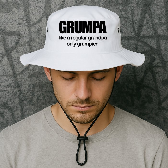 Grumpa Like A Regular Grandpa Only Grumpier Bucket Hat