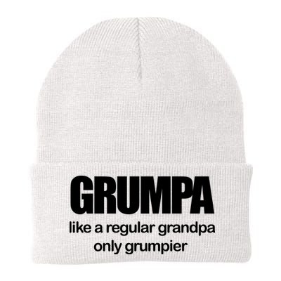 Grumpa Like A Regular Grandpa Only Grumpier Beanie