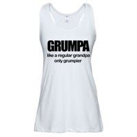 Grumpa Like A Regular Grandpa Only Grumpier Ladies Essential Flowy Tank