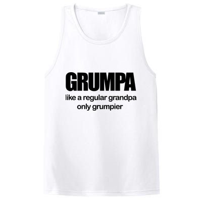 Grumpa Like A Regular Grandpa Only Grumpier PosiCharge Competitor Tank