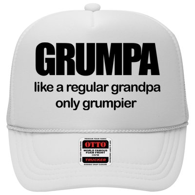 Grumpa Like A Regular Grandpa Only Grumpier Trucker Hat