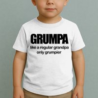 Grumpa Like A Regular Grandpa Only Grumpier Toddler T-Shirt