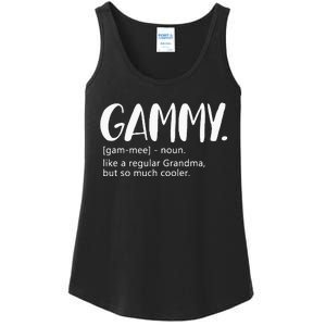 Gammy Like A Regular Grandma But Cooler Mothers Day Gammy Ladies Essential Tank