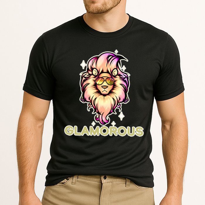 Glamorous Lion Cooling Performance Crew T-Shirt