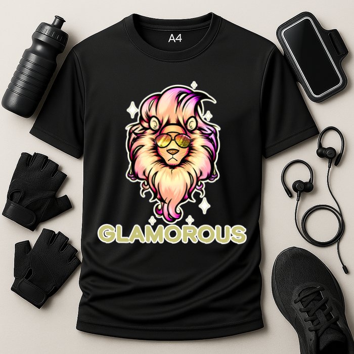 Glamorous Lion Cooling Performance Crew T-Shirt