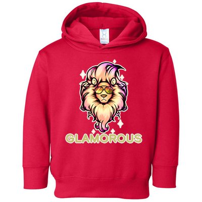 Glamorous Lion Toddler Hoodie