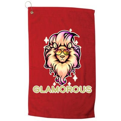 Glamorous Lion Golf Towel