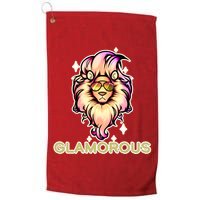 Glamorous Lion Golf Towel