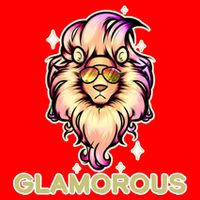Glamorous Lion Golf Towel