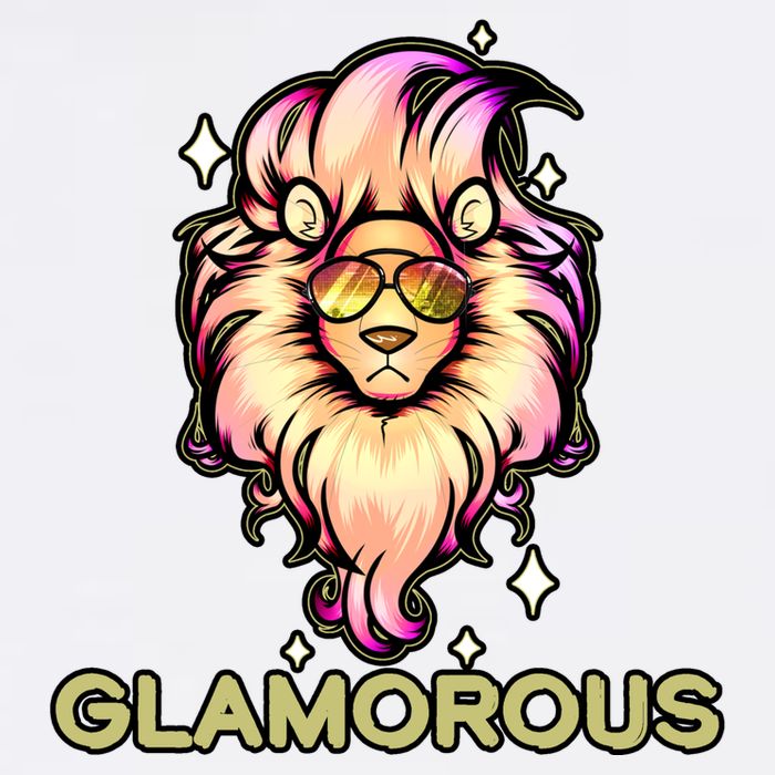 Glamorous Lion Garment-Dyed Sweatshirt