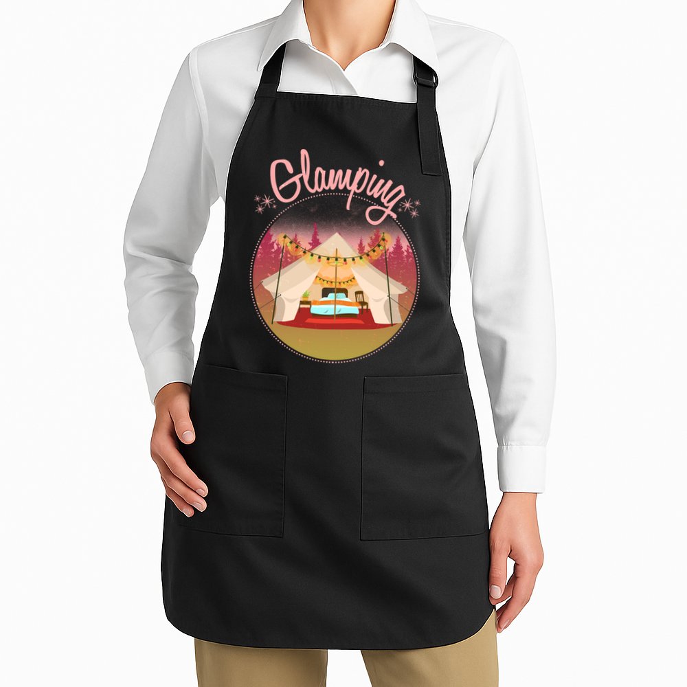 Glamping Fancy Camping  Apron