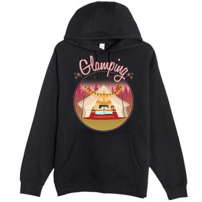 Glamping Fancy Camping  Premium Pullover Hoodie
