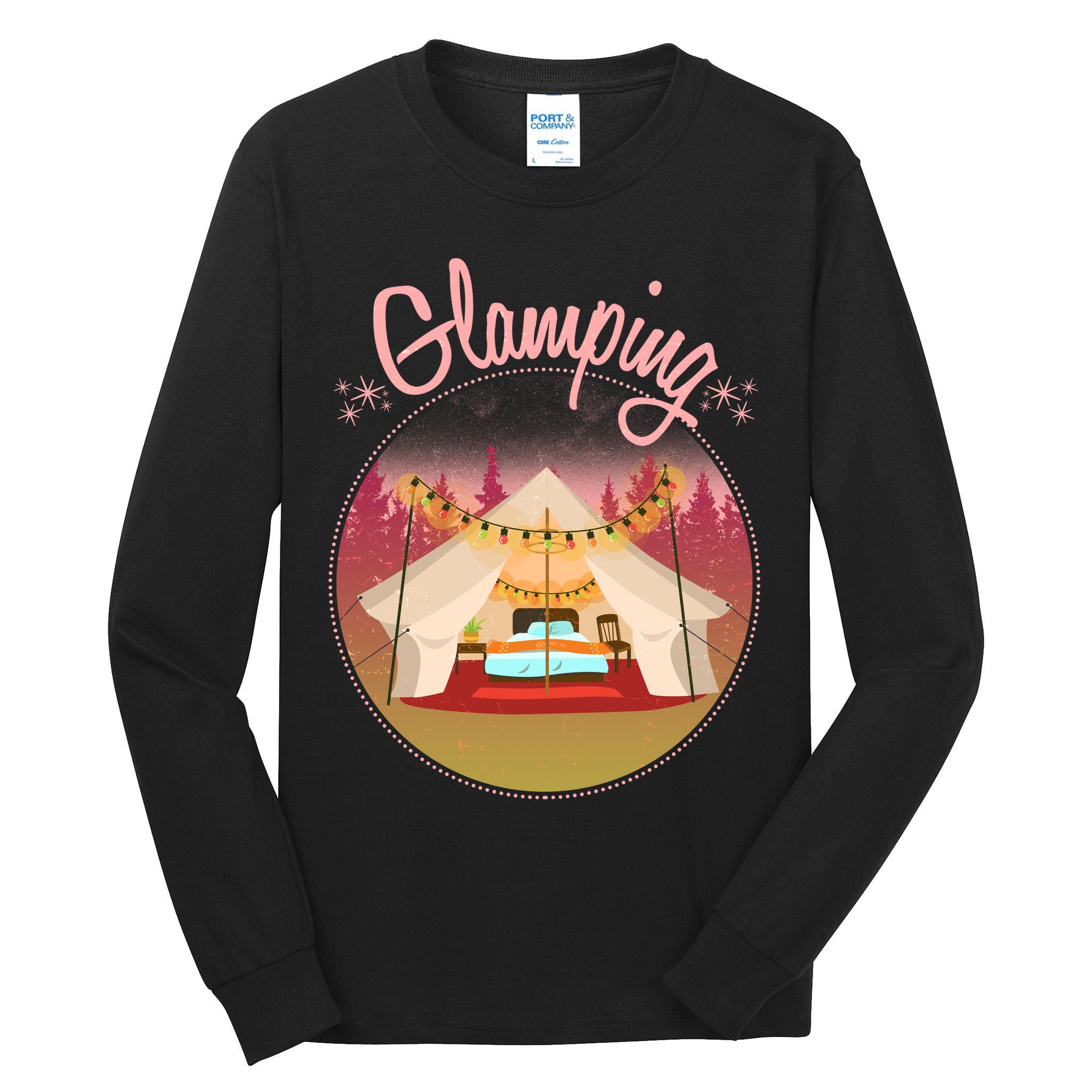 Glamping Fancy Camping  Tall Long Sleeve T-Shirt