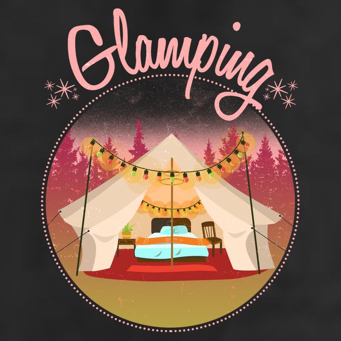 Glamping Fancy Camping  25L Jumbo Tote