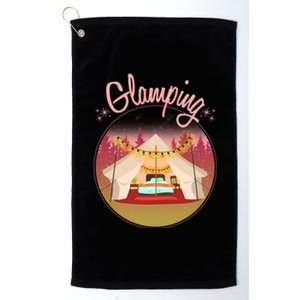 Glamping Fancy Camping  Platinum Collection Golf Towel