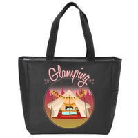 Glamping Fancy Camping  Zip Tote Bag