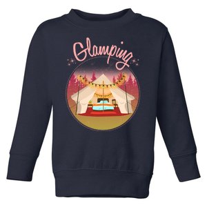 Glamping Fancy Camping  Toddler Sweatshirt