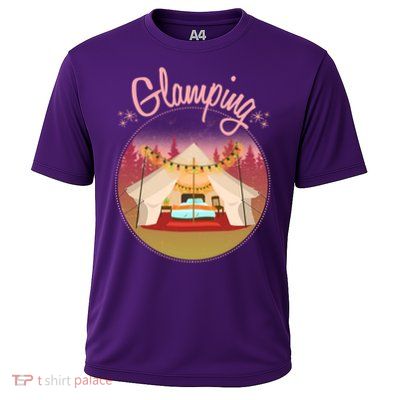 Glamping Fancy Camping  Cooling Performance Crew T-Shirt