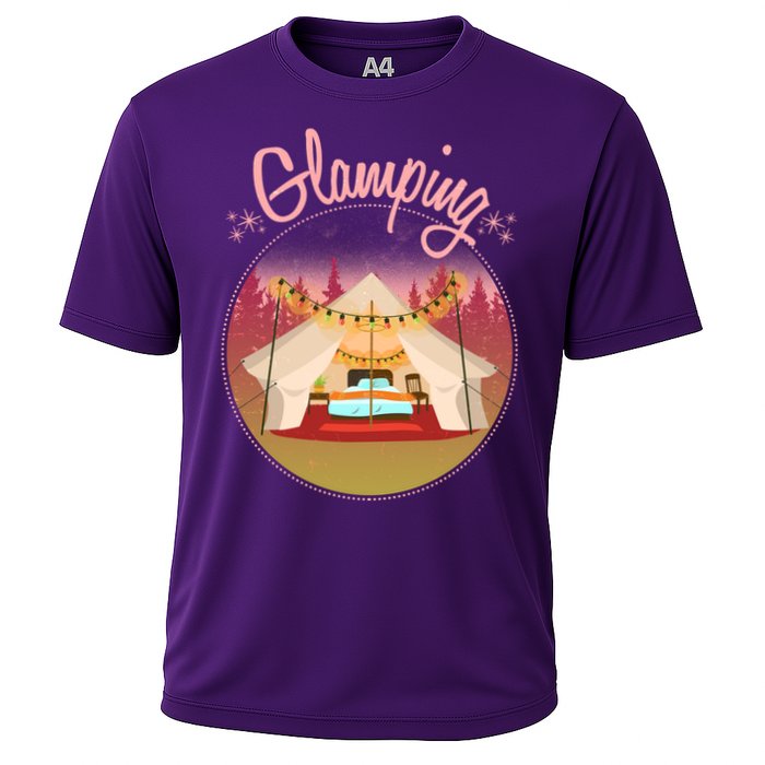 Glamping Fancy Camping  Cooling Performance Crew T-Shirt