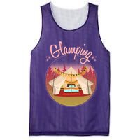 Glamping Fancy Camping  Mesh Reversible Basketball Jersey Tank