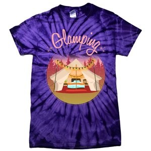 Glamping Fancy Camping  Tie-Dye T-Shirt