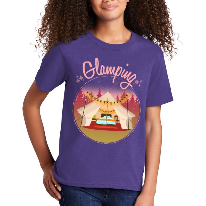 Glamping Fancy Camping  Kids T-Shirt