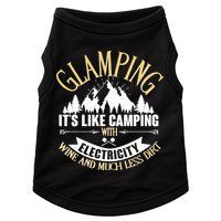 Glamping It's Like Camping with Electricity Doggie Tank