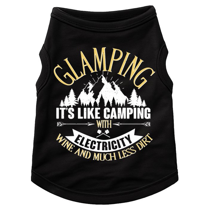 Glamping It's Like Camping with Electricity Doggie Tank