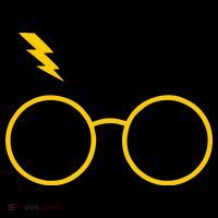 Glasses and Lightening Scar Wizard Logo Impact Tech Backpack