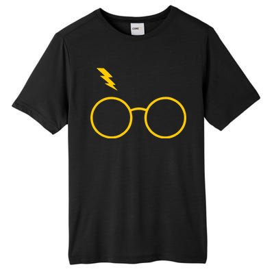 Glasses and Lightening Scar Wizard Logo Tall Fusion ChromaSoft Performance T-Shirt