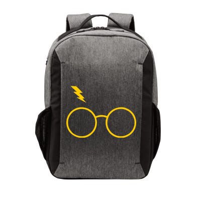 Glasses and Lightening Scar Wizard Logo Vector Backpack