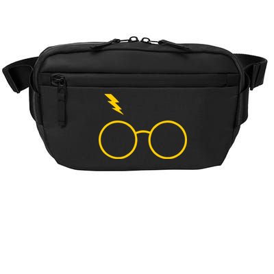 Glasses and Lightening Scar Wizard Logo Crossbody Pack