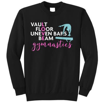 Girls Love Beam Gymnastics Sweatshirt