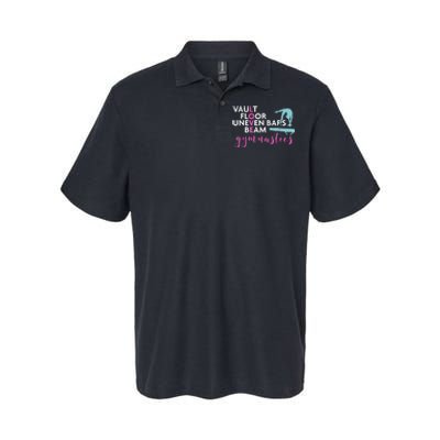 Girls Love Beam Gymnastics Softstyle Adult Sport Polo