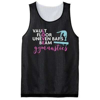 Girls Love Beam Gymnastics Mesh Reversible Basketball Jersey Tank