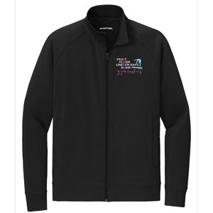 Girls Love Beam Gymnastics Stretch Full-Zip Cadet Jacket