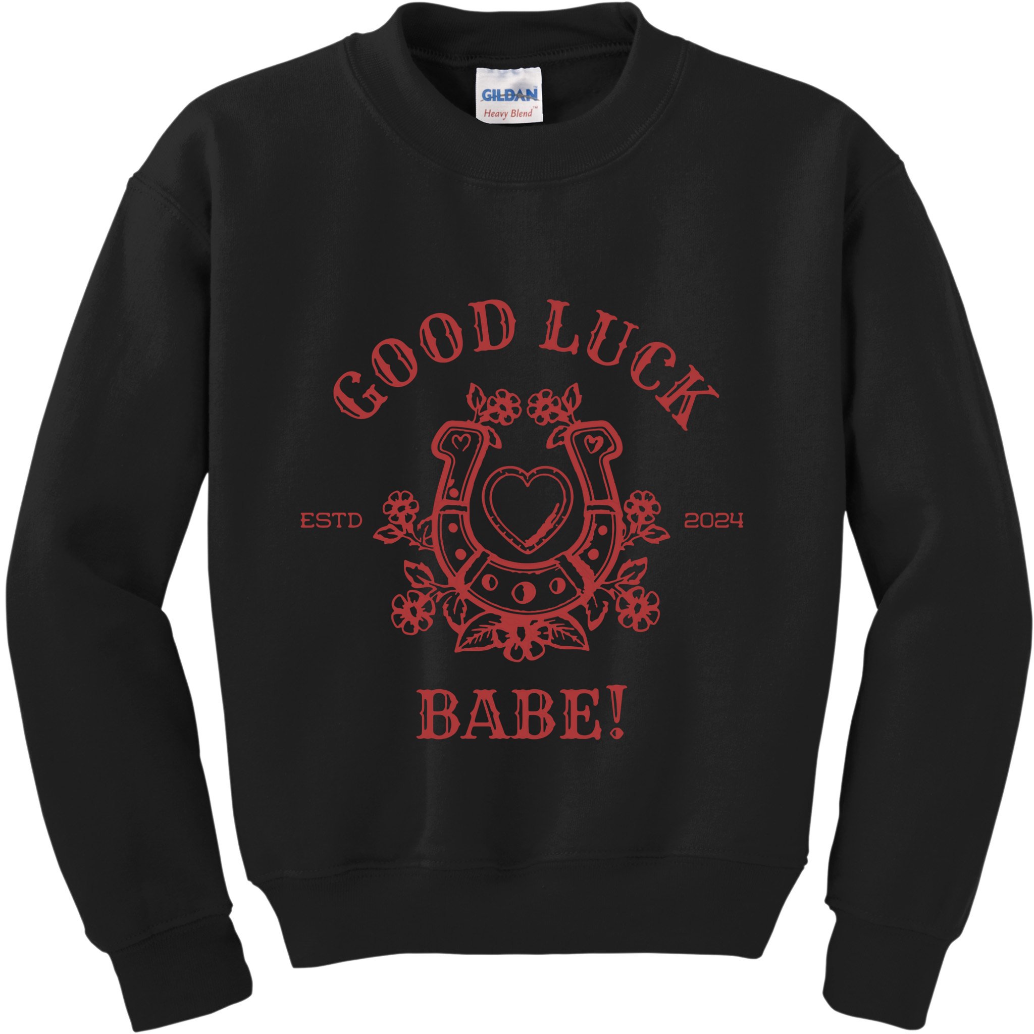 Good Luck Babe Kids Sweatshirt