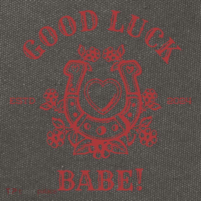 Good Luck Babe Cotton Canvas Backpack