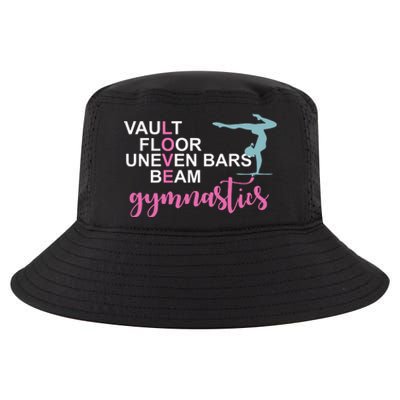 Gymnastics Love Beam Gymnastics Cool Comfort Performance Bucket Hat