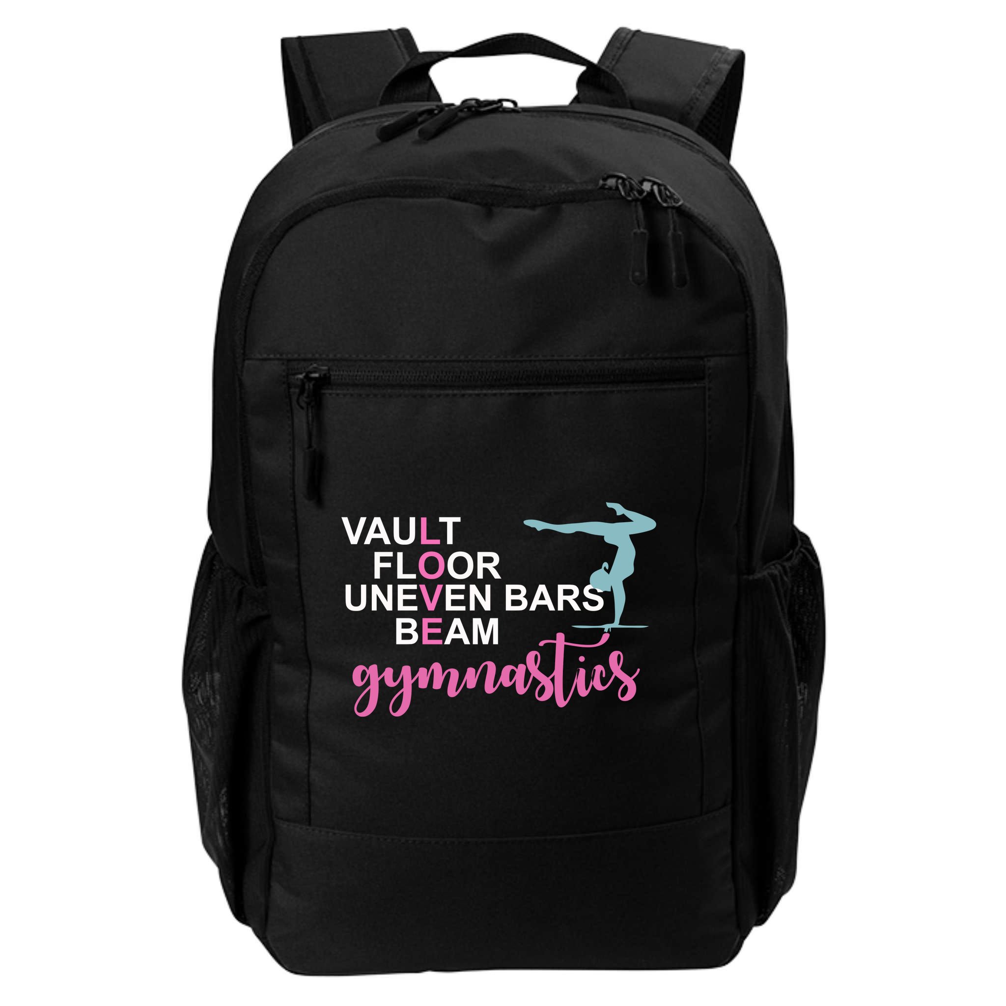 Gymnastics Love Beam Gymnastics Backpack