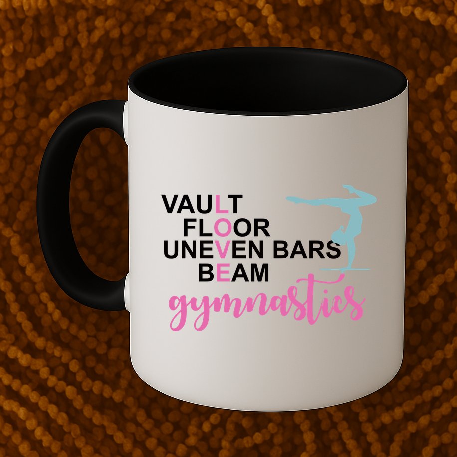 Gymnastics Love Beam Gymnastics Mug