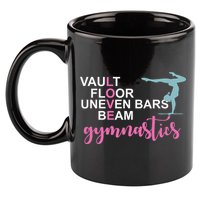 Gymnastics Love Beam Gymnastics 11oz C Handle Ceramic Mug